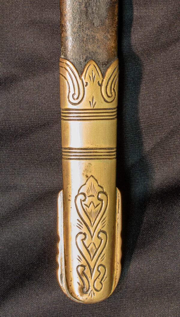 British Royal Naval Dirk with Scabbard - Image 2
