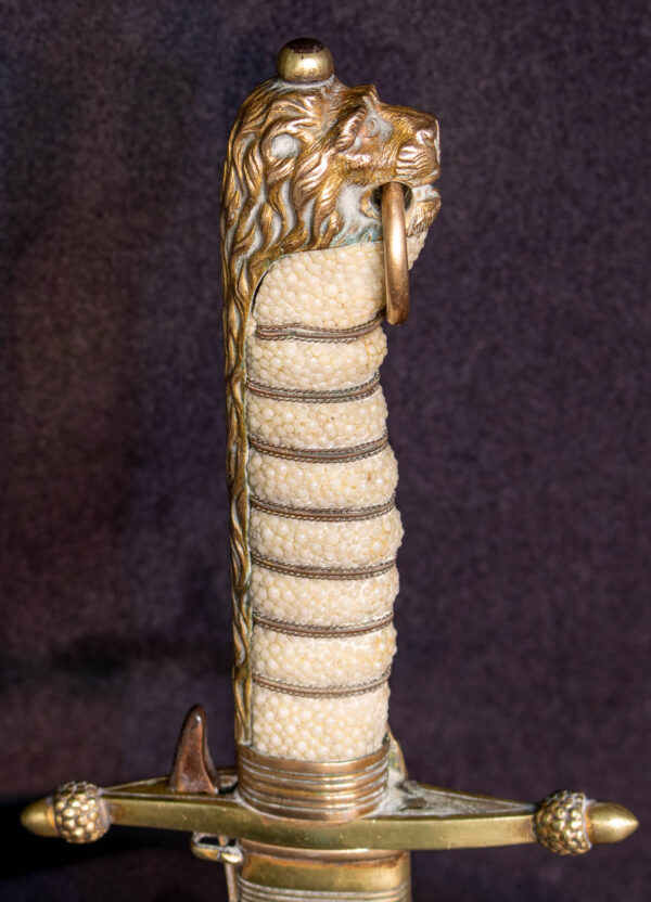 British Royal Naval Dirk with Scabbard - Image 4
