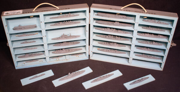 WWII American Recognition Models of British Ships
