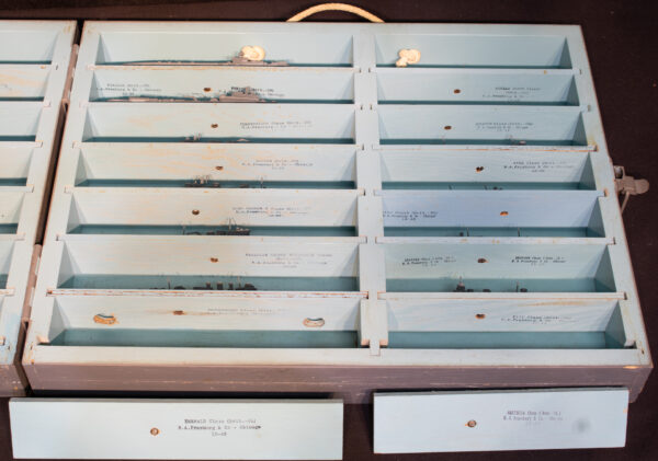 WWII American Recognition Models of British Ships - Image 3
