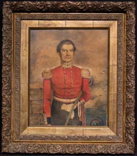 Portrait of Royal Marine Colonel William Stratton Aslett