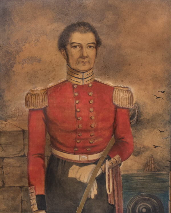 Portrait of Royal Marine Colonel William Stratton Aslett - Image 2