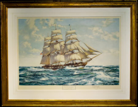 Montague Dawson Print USS CONSTELLATION