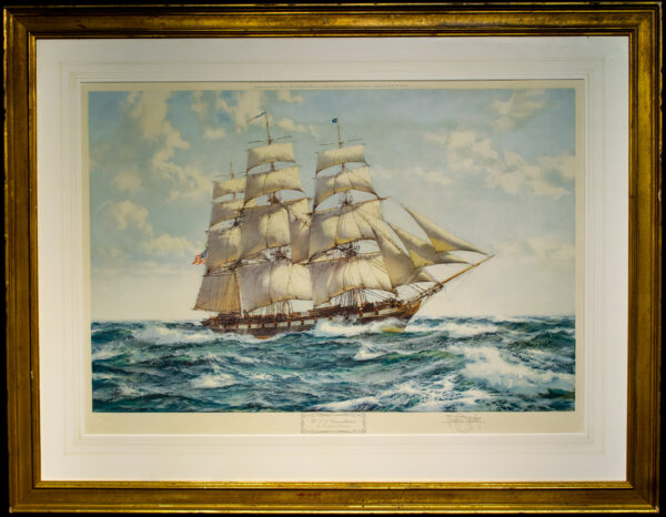Montague Dawson Print USS CONSTELLATION