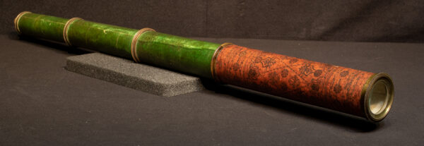 18th Century Early Green and Red Triple Draw Telescope - Image 5