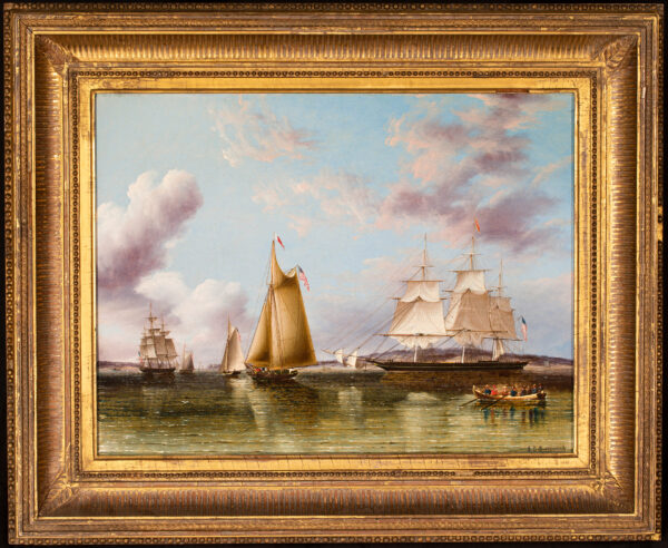 N.B. PALMER at Anchor off Staten Island, New York - Image 3