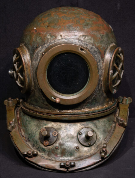 WW2 Era Korean Deep Water Dive Helmet