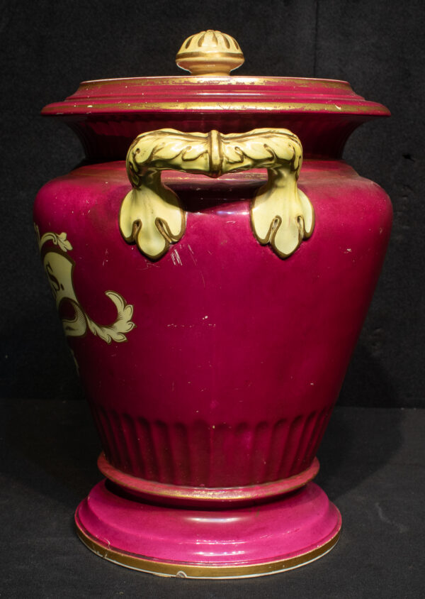 Rare Staffordshire Pottery Leeches Jar by Alcock - Image 7