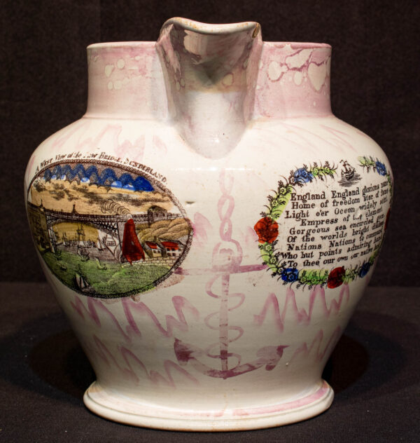 Large Sunderland Jug with Sunderland Bridge - Image 6