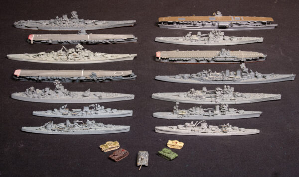 WWII Naval and Military Recognition Models