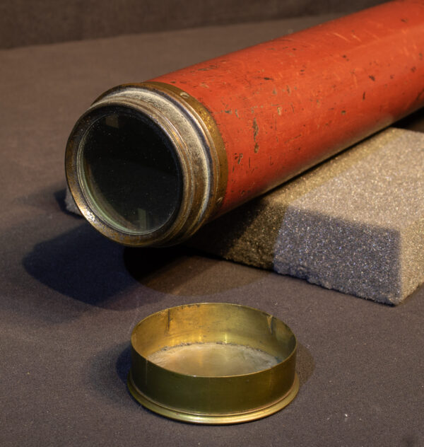 Dollond of London Single Draw Mahogany Telescope - Image 2