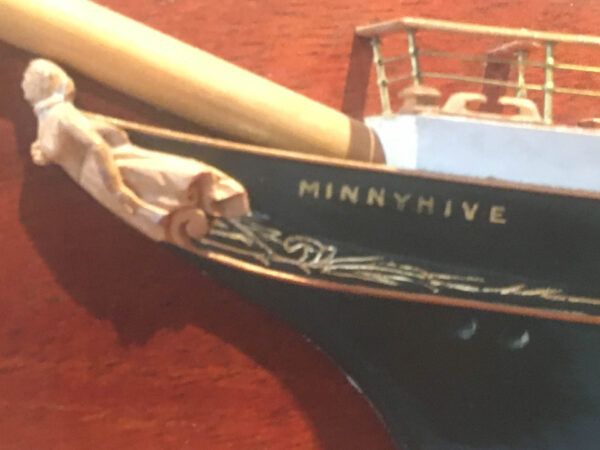 Builders Dockyard Half Model of the MINNYHIVE - Image 5