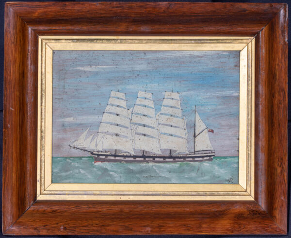 Sailor Made Painting of the Four Masted Barque PORT JACKSON