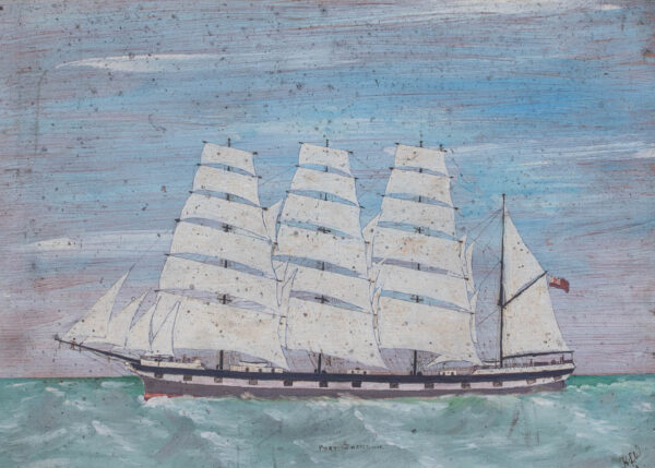 Sailor Made Painting of the Four Masted Barque PORT JACKSON - Image 2