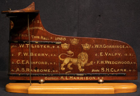 Cambridge University 1888 Rowing Shell Rudder