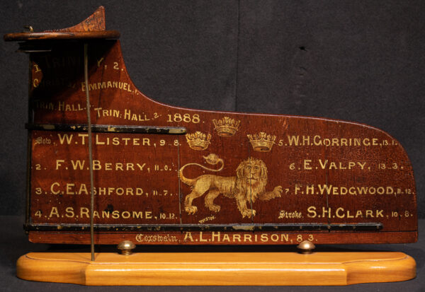 Cambridge University 1888 Rowing Shell Rudder