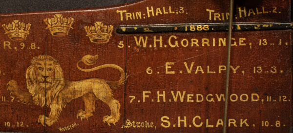 Cambridge University 1888 Rowing Shell Rudder - Image 3