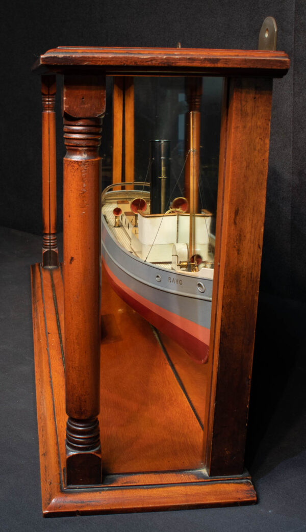 Builders Dockyard Half Hull Model of the Steam Tug RAYO - Image 4