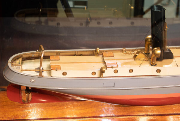 Builders Dockyard Half Hull Model of the Steam Tug RAYO - Image 7