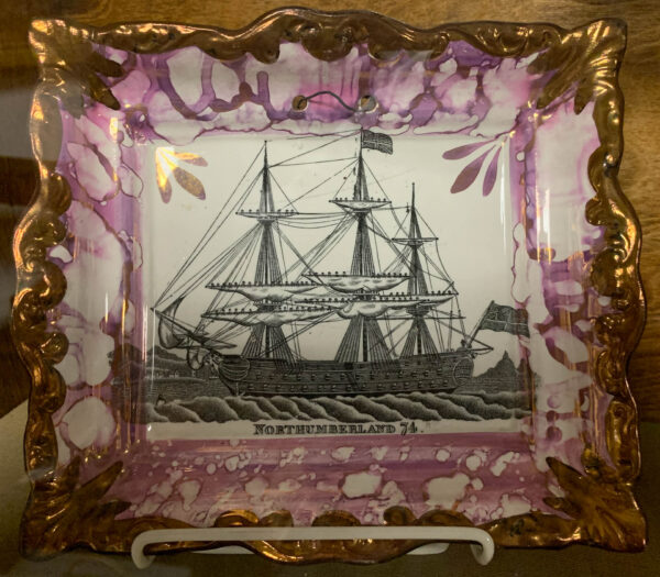 Sunderland Pottery Plaque Northumberland