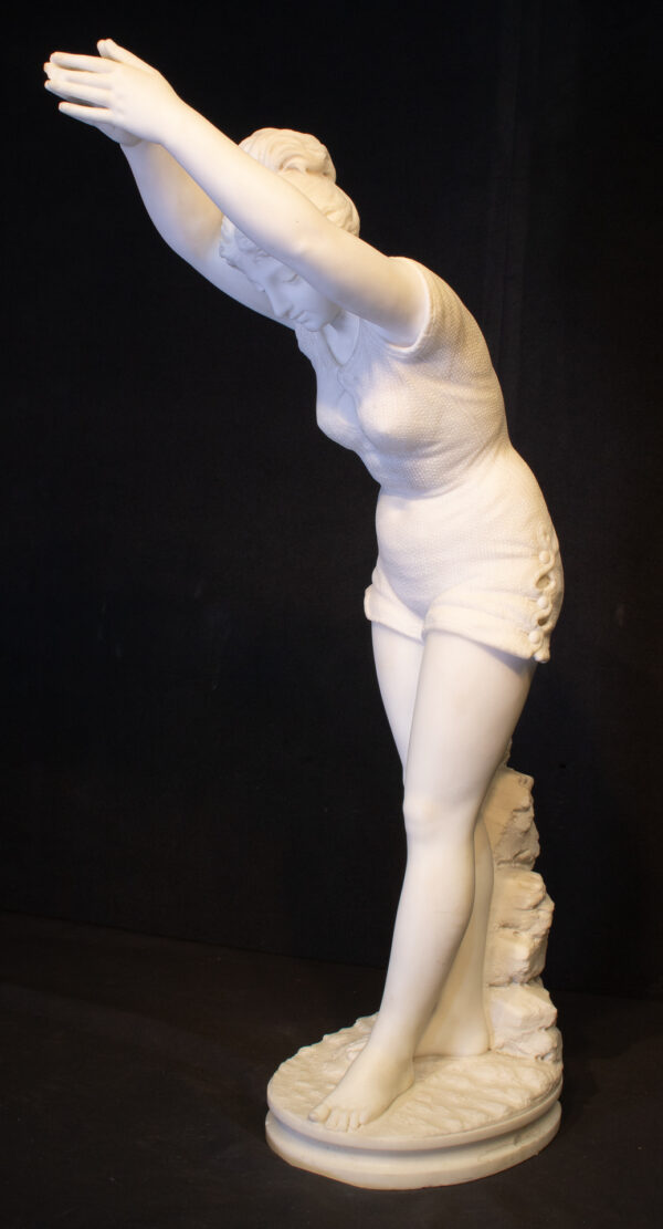 The Swimmer by Pietro Barzanti - Image 13