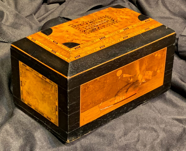 Trinity Lighthouse Coin Box with Portrait of Lightship NORE