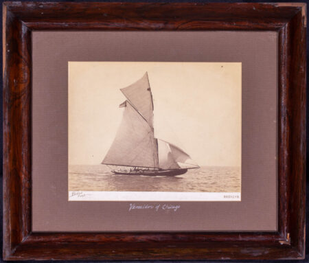 Original Period Photo of Yacht VENEEIDOR of Chicago