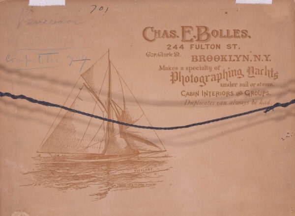 Original Period Photo of Yacht VENEEIDOR of Chicago - Image 2