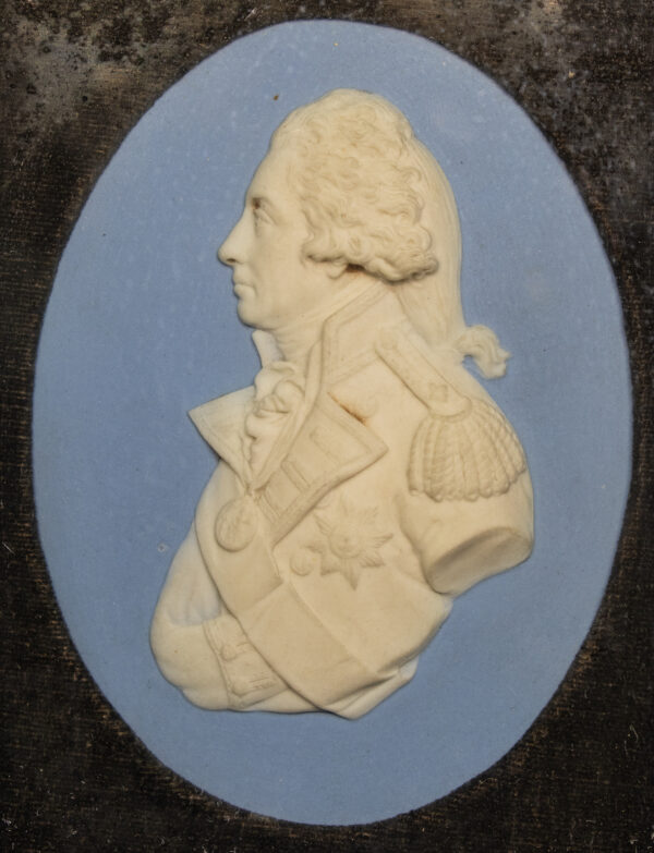 19th C. Wedgwood Jasperware Plaque of Admiral Lord Nelson - Image 5