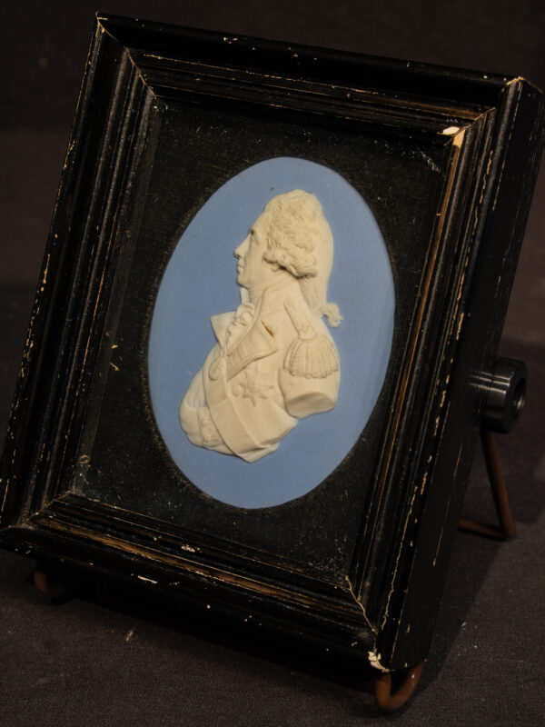19th C. Wedgwood Jasperware Plaque of Admiral Lord Nelson - Image 3