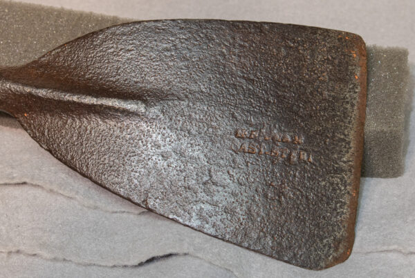 Signed Whaling Blubber Spade - Image 2