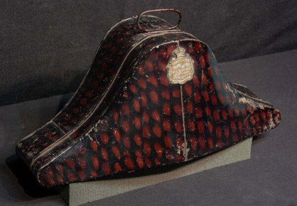 Bicorne Naval Hat in Original Tin Case - Image 2