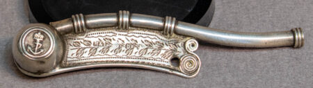 Solid Silver English Bosun's Whistle