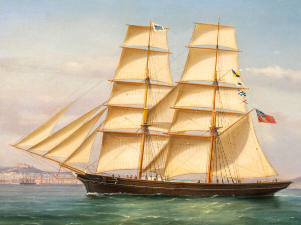 Brig EPHRATAH of Port Madoc Entering Naples - Image 5