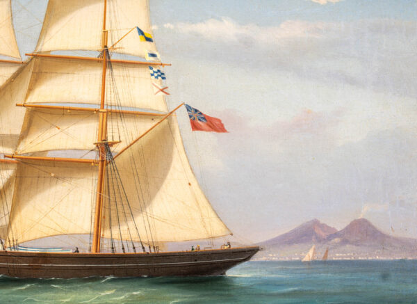 Brig EPHRATAH of Port Madoc Entering Naples - Image 3