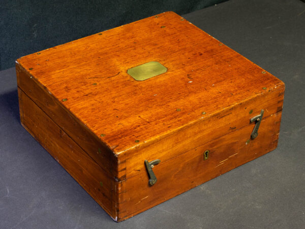 Cased T-Frame Quintant with Gold Scale by Cary of London - Image 5