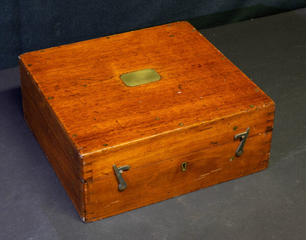Cased T-Frame Quintant with Gold Scale by Cary of London - Image 2
