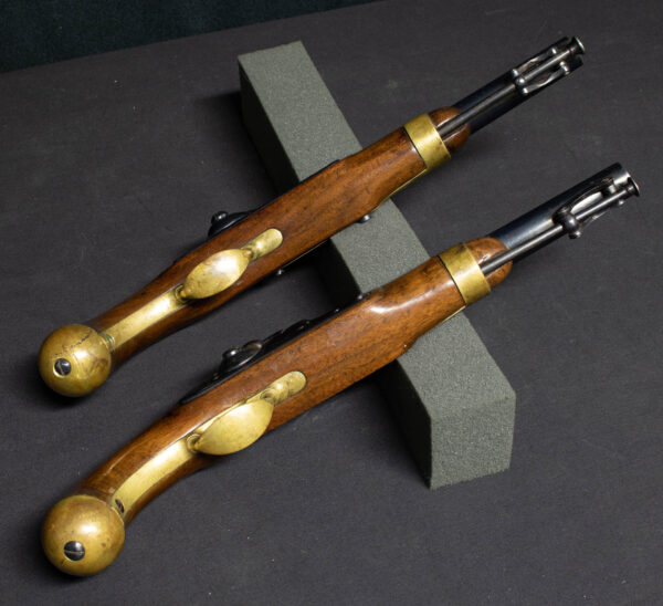 US Cavalry H. Aston Co. and I.N. Johnson Cased Pistols - Image 4