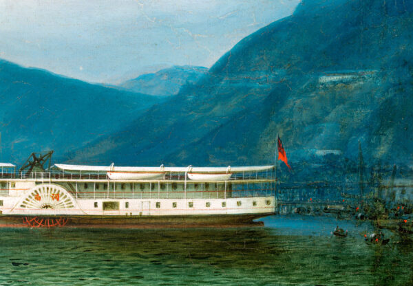 The Sidewheeler HONAM in Kowloon Harbor - Image 3