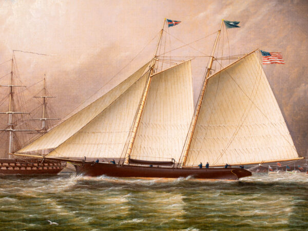 L'HIRONDELLE's debut as DAUNTLESS Passing Castle Garden - Image 6