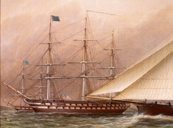L'HIRONDELLE's debut as DAUNTLESS Passing Castle Garden - Image 4