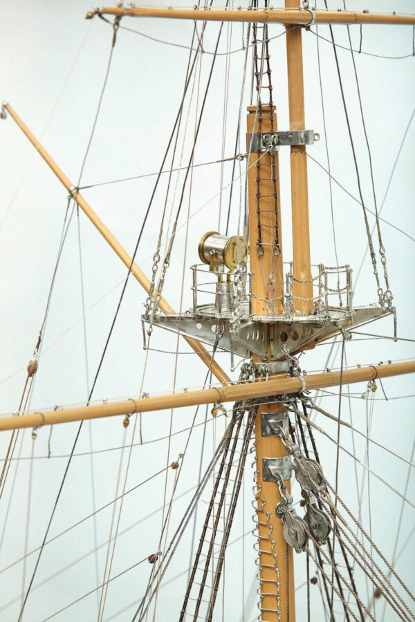 Builders Dockyard Model Of The 1st Class Armored Cruiser H.M.S. Leviathan - Image 3