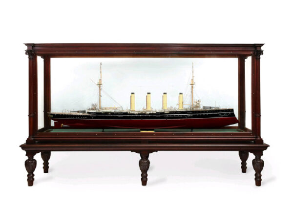 Builders Dockyard Model Of The 1st Class Armored Cruiser H.M.S. Leviathan - Image 10