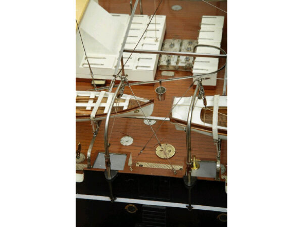 Builders Dockyard Model Of The 1st Class Armored Cruiser H.M.S. Leviathan - Image 4