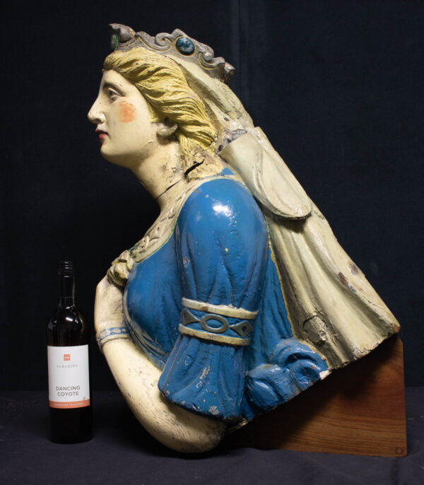 Ships Figurehead of a Queen - Image 6