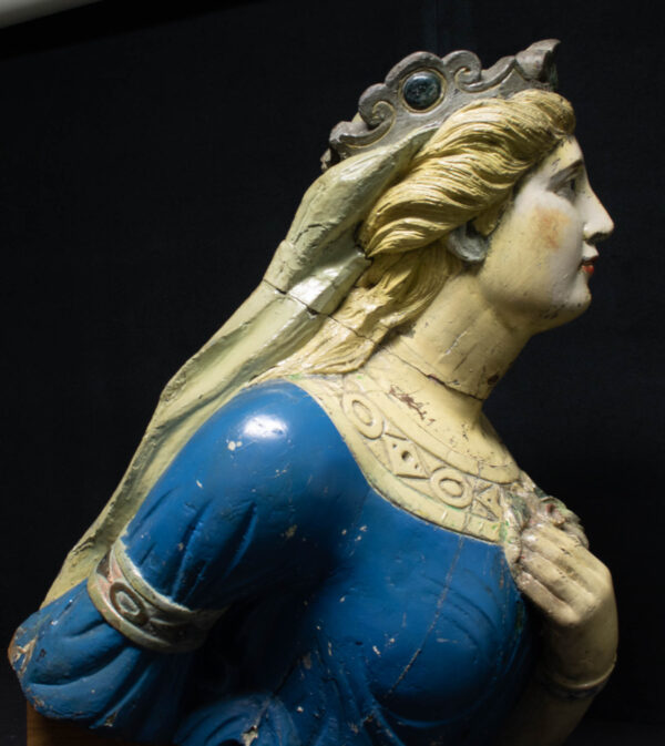 Ships Figurehead of a Queen - Image 4