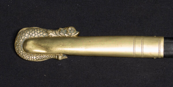 US Naval Officer's Sword with Outstanding Engraved Blade - Image 3