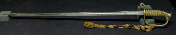 US Naval Officer's Sword with Outstanding Engraved Blade - Image 12