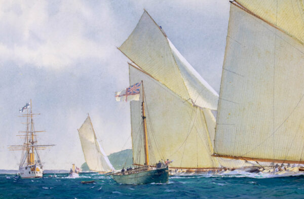 BRITANNIA Racing VIGILANT Off Cowes - Image 4