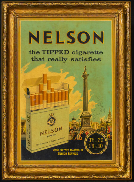Nelson Cigarette Period Advertisement